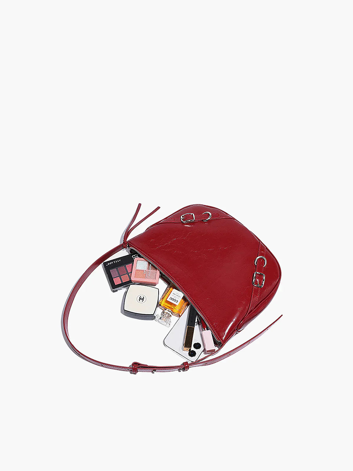 Ingrid Zipper Shoulder Bag