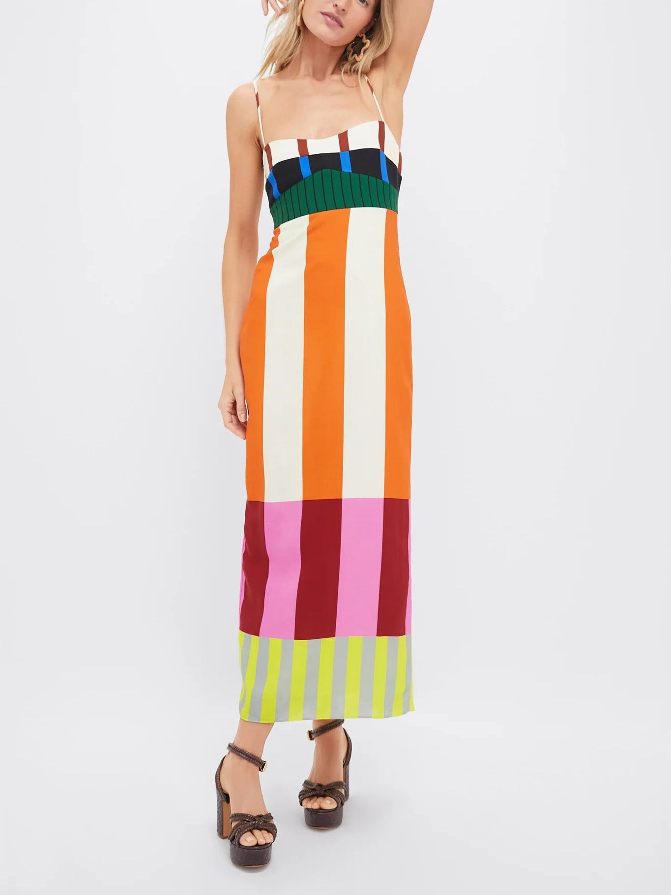 Paloma Bengal Print Maxi Dress