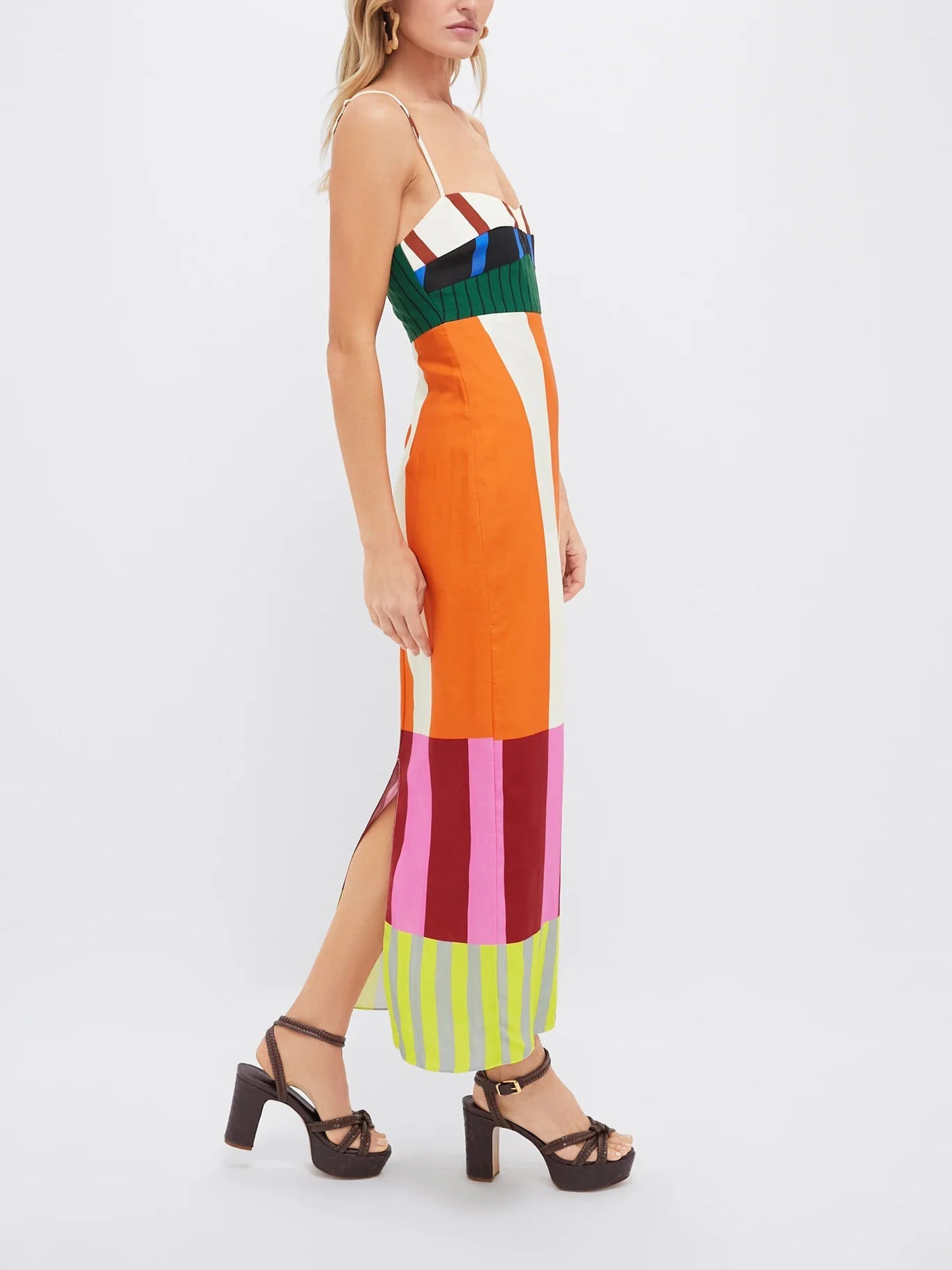 Paloma Bengal Print Maxi Dress