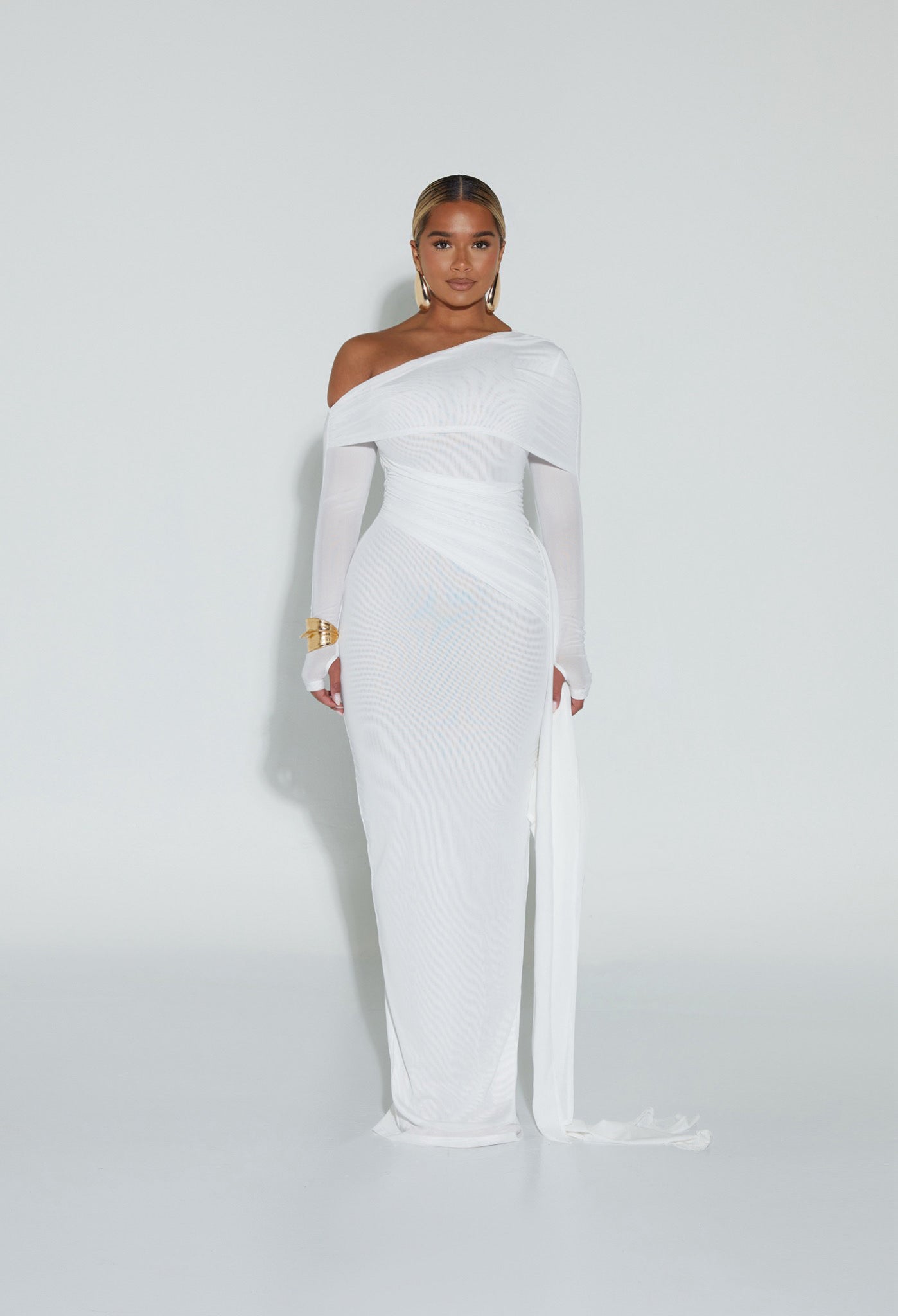 Verella Mesh Maxi Dress
