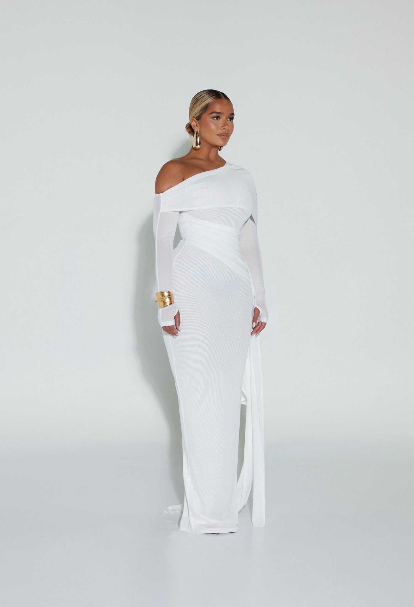 Verella Mesh Maxi Dress