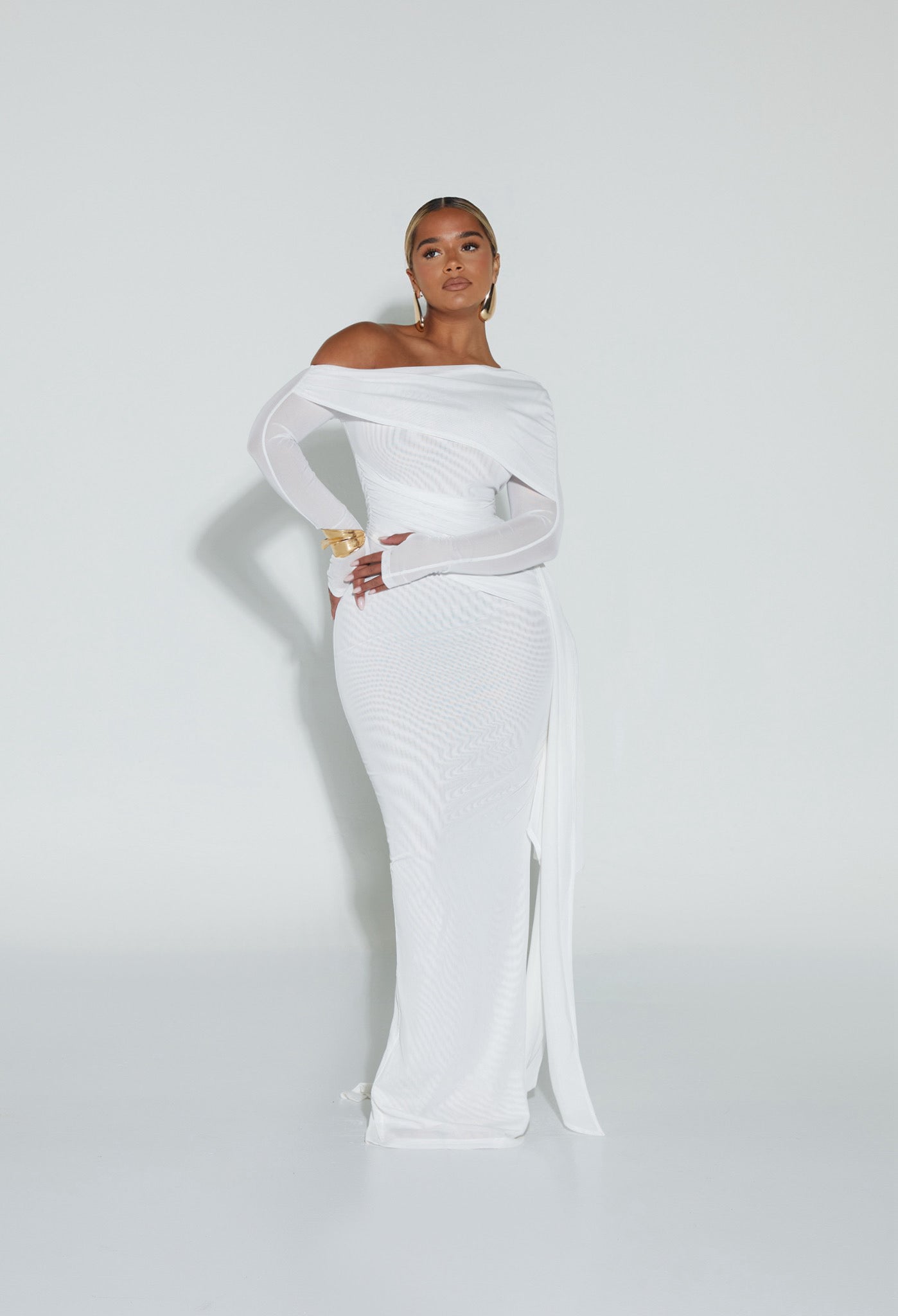 Verella Mesh Maxi Dress