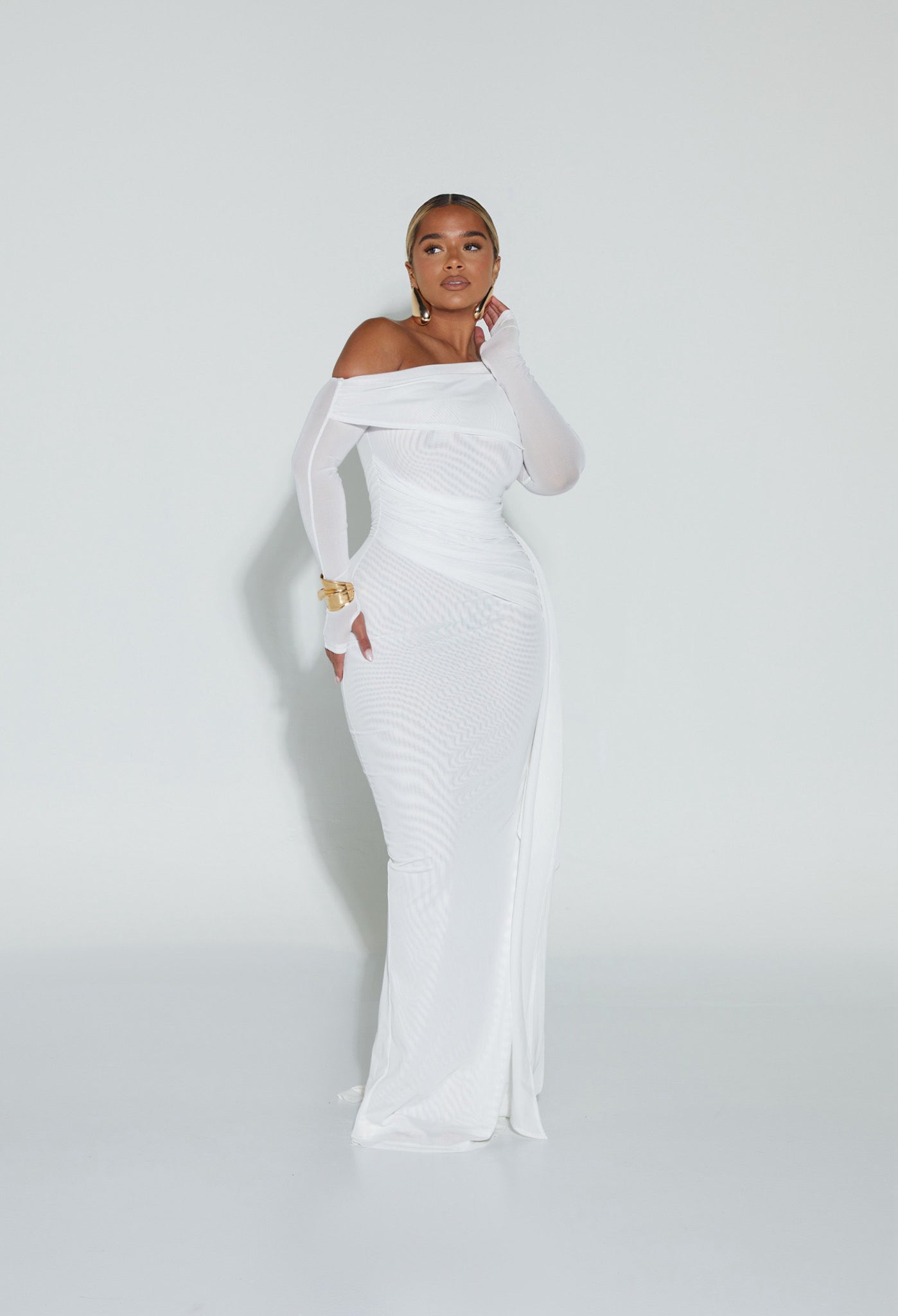 Verella Mesh Maxi Dress