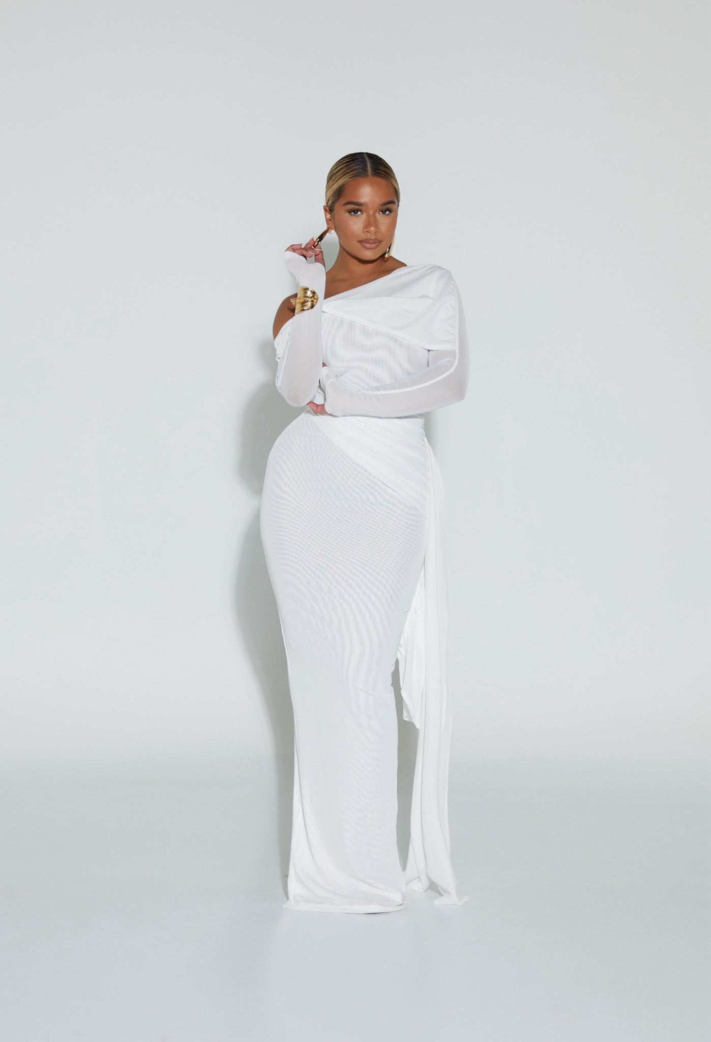 Verella Mesh Maxi Dress