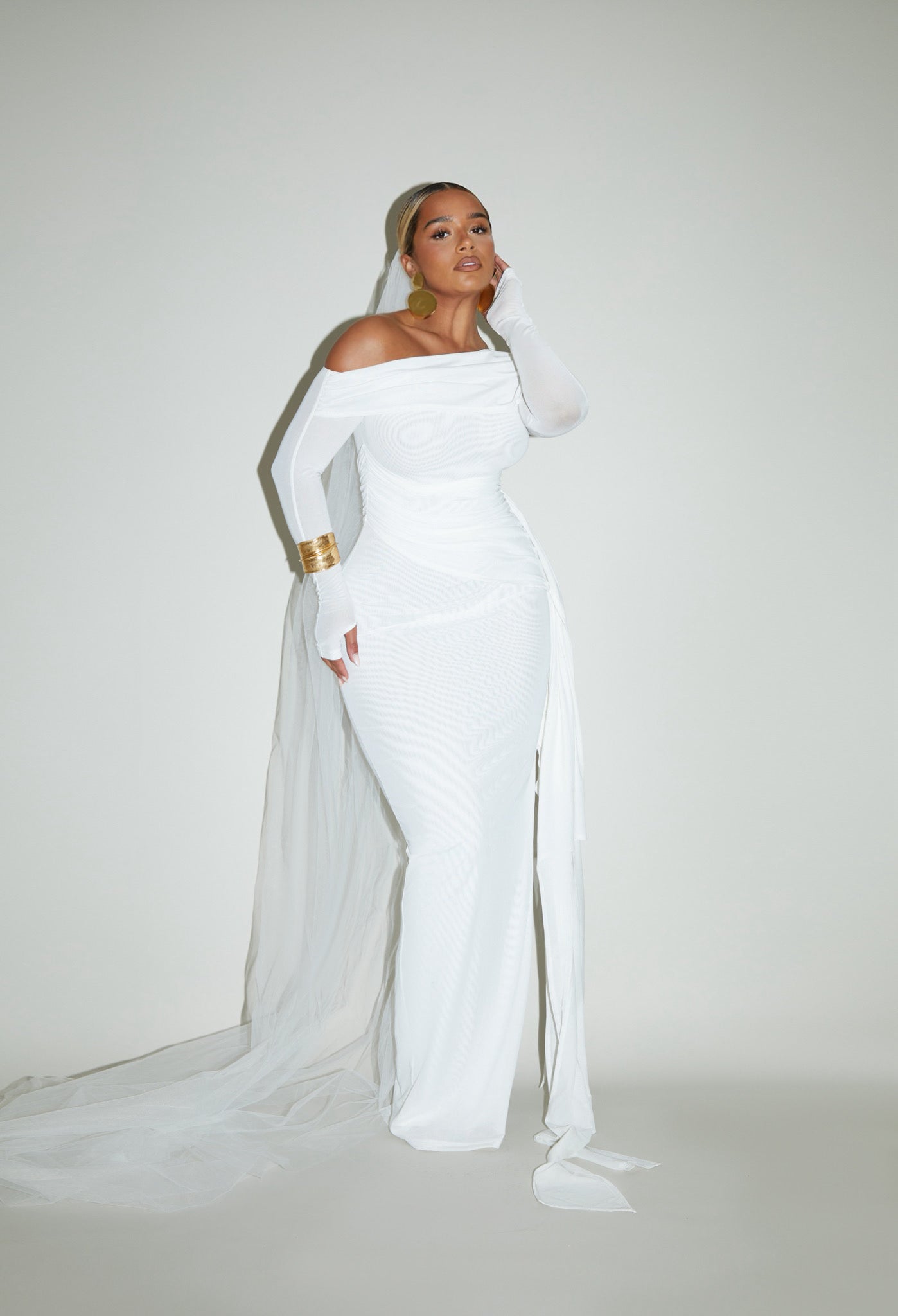 Verella Mesh Maxi Dress
