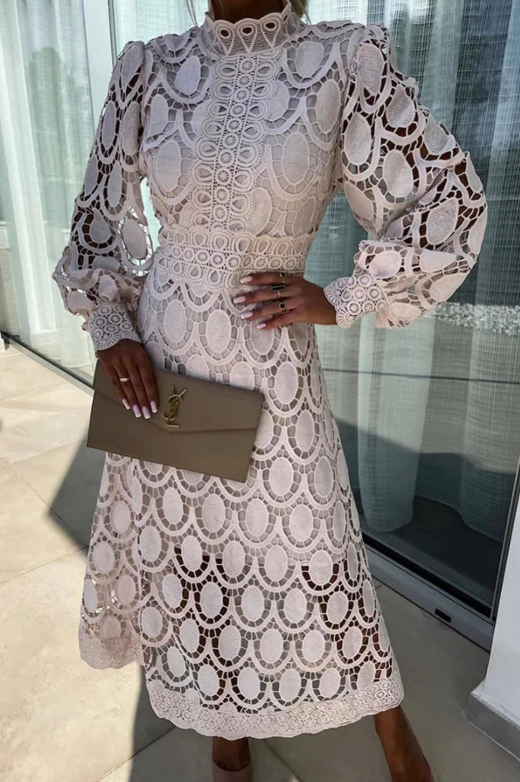 Charlotte Elegant Lace Dress