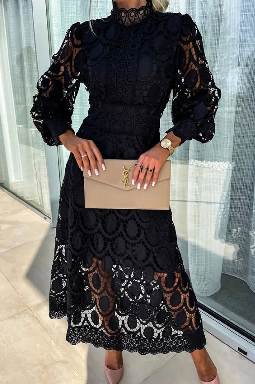 Charlotte Elegant Lace Dress