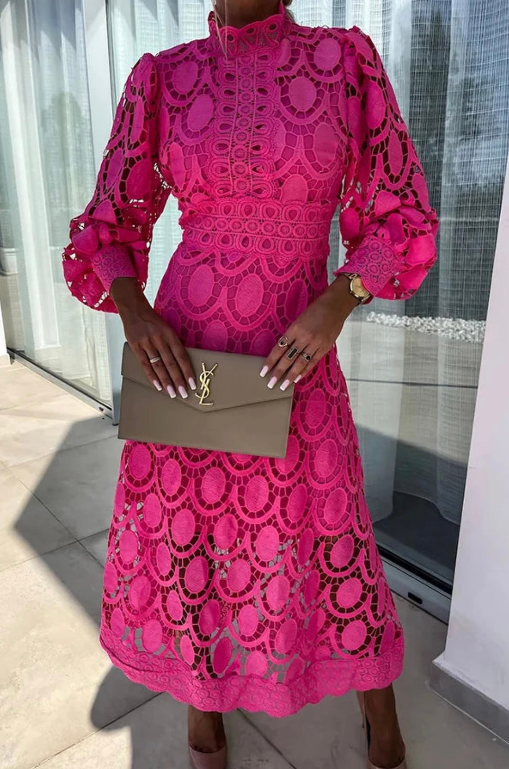 Charlotte Elegant Lace Dress