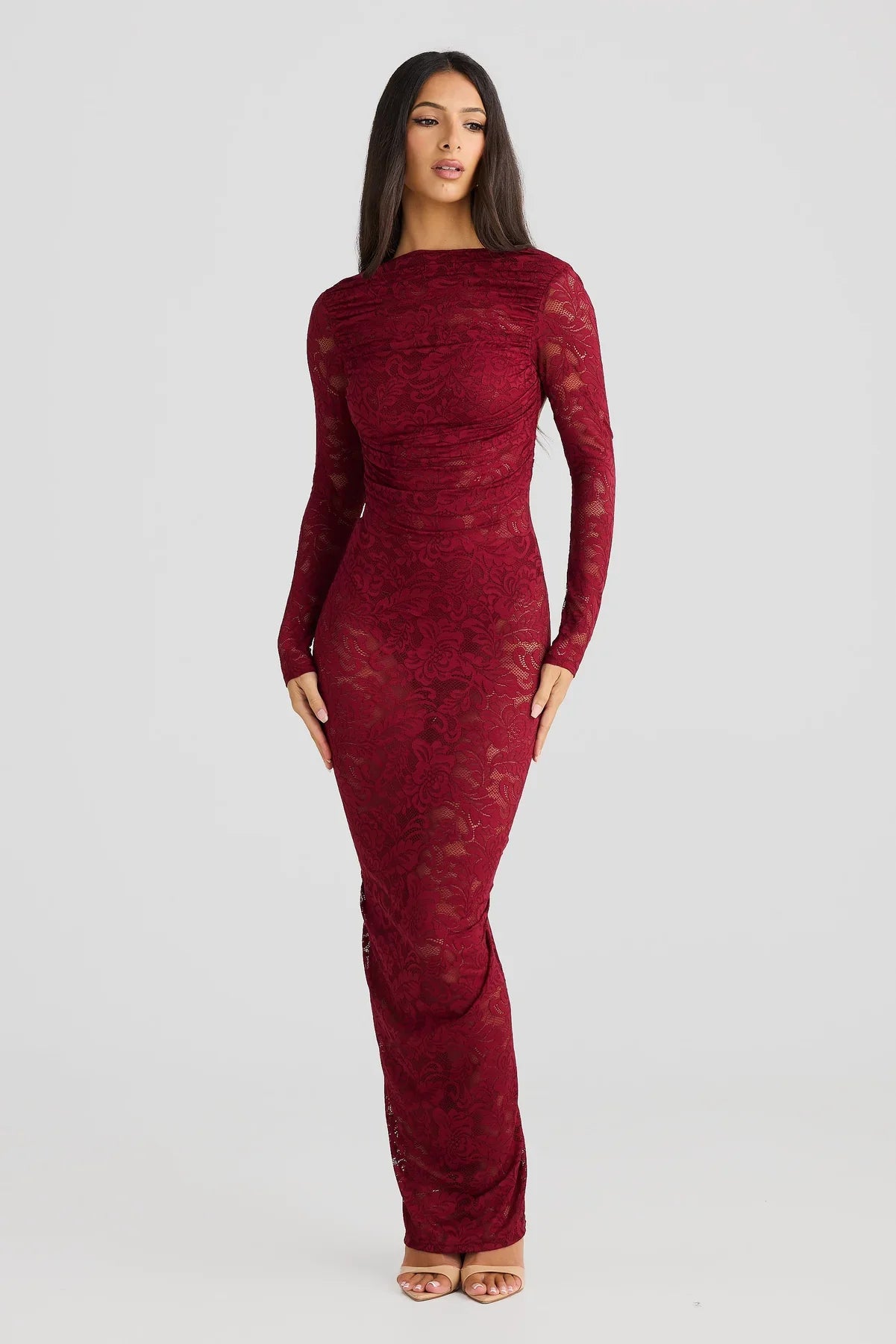 Sofia Lace Maxi Dress