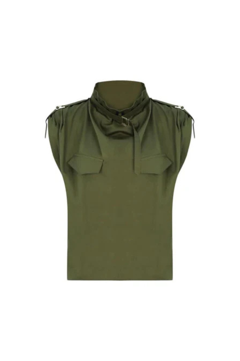 Valetta Belted Sleeveless Utility Set