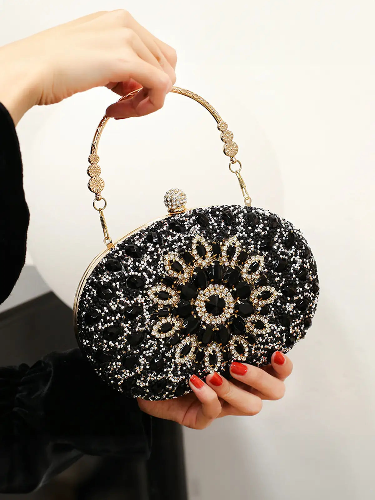 Aurora Gemstone Evening Clutch