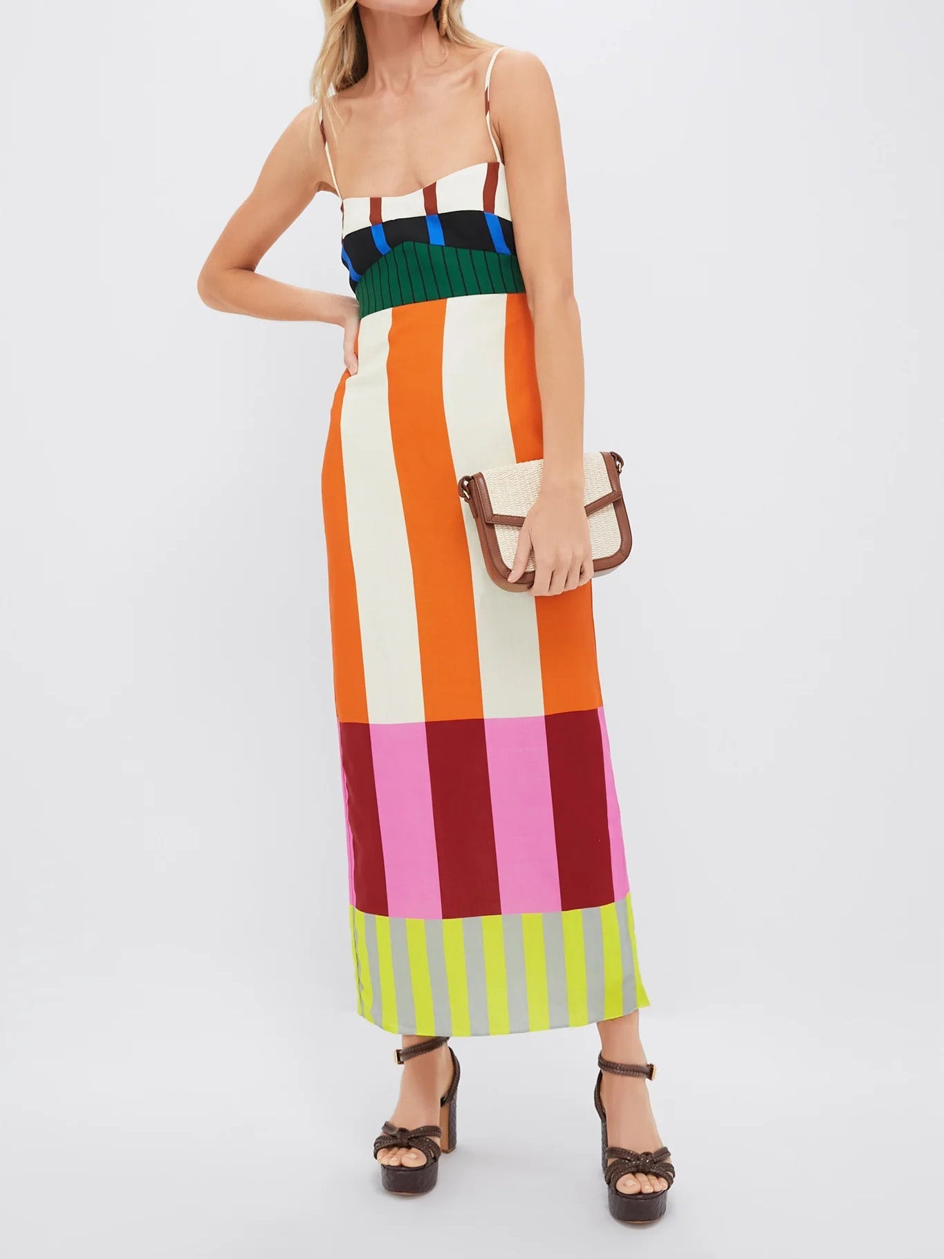 Paloma Bengal Print Maxi Dress