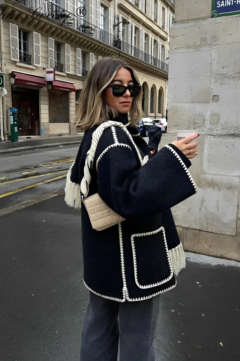 Amara Stitched Couture Coat