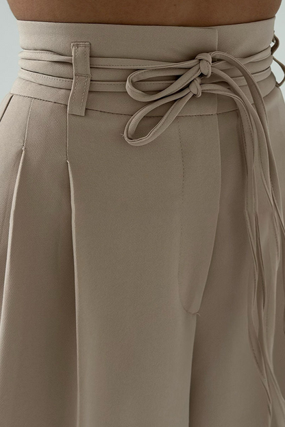 Amelia High-Waisted Wide Leg Trousers
