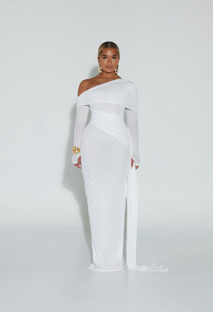 Verella Mesh Maxi Dress