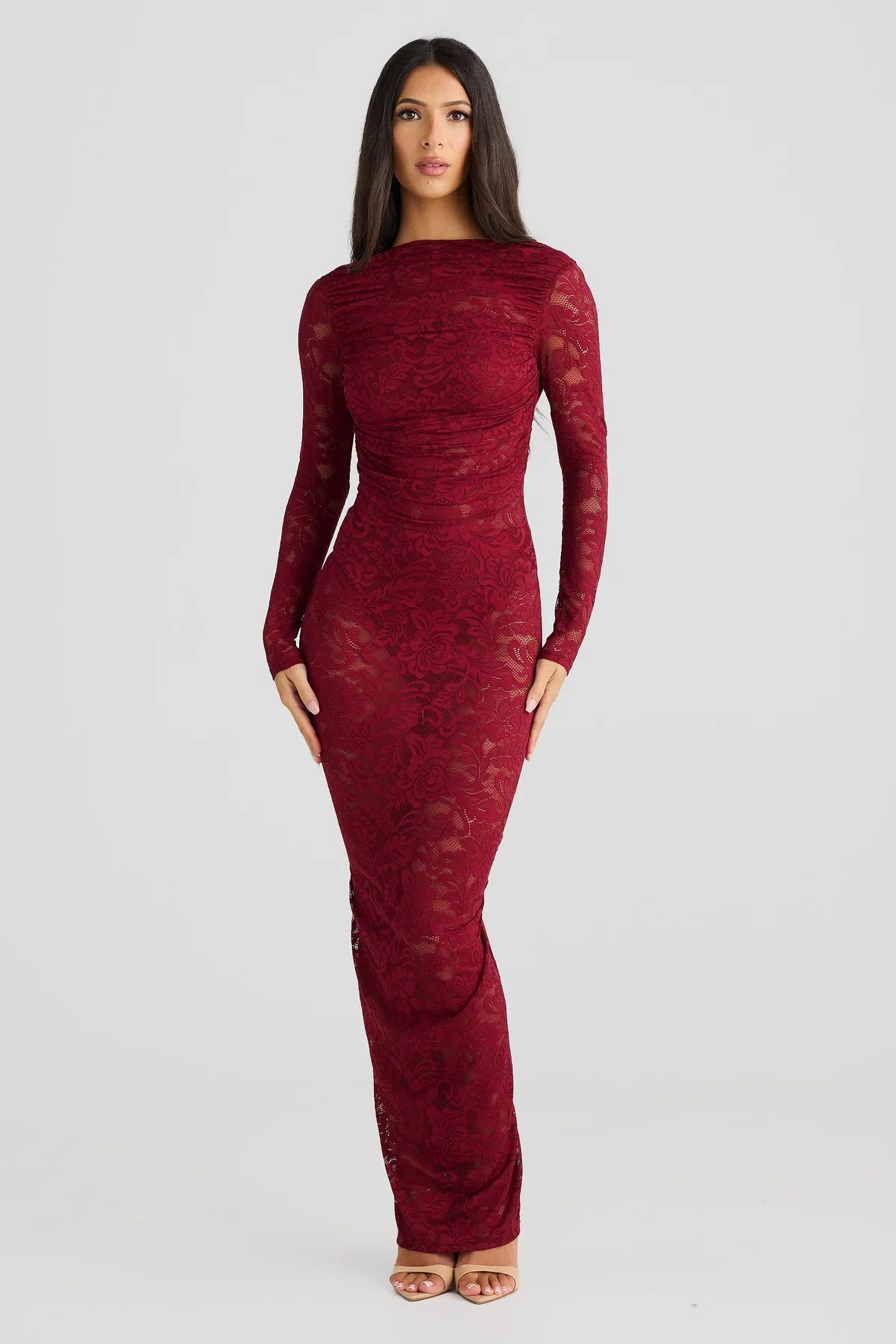 Sofia Lace Maxi Dress