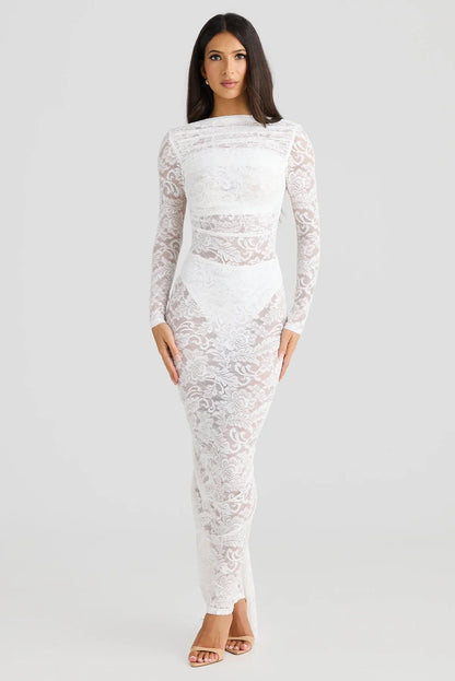 Sofia Lace Maxi Dress