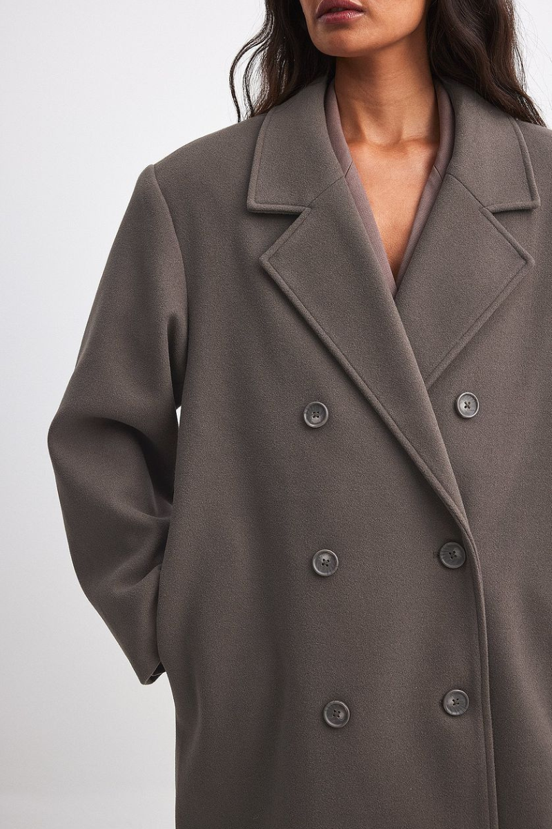 Lila Casual Wool Coat