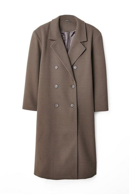 Lila Casual Wool Coat