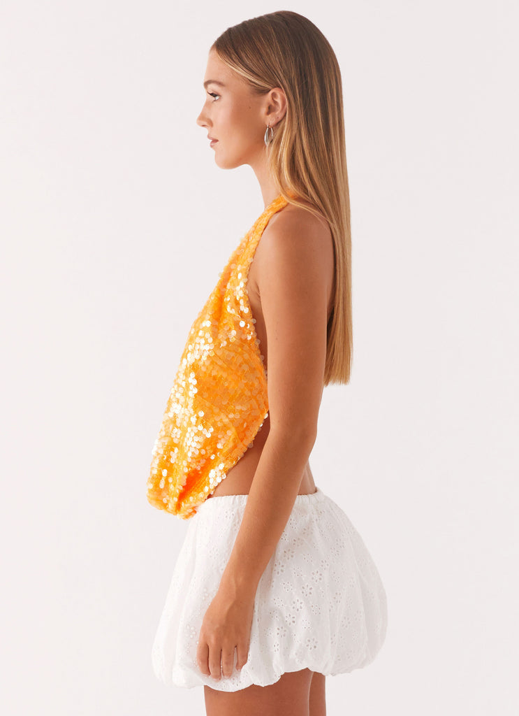 Celia Draped Halter Top