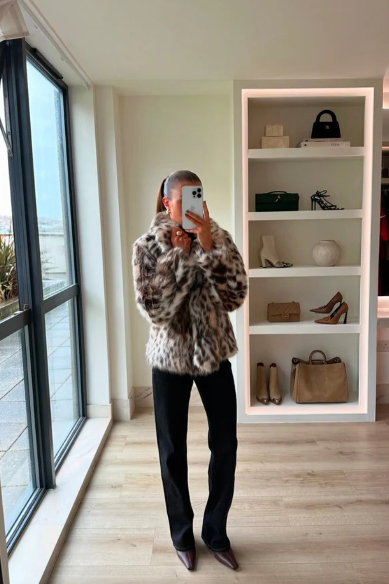 Simba Leopard Coat