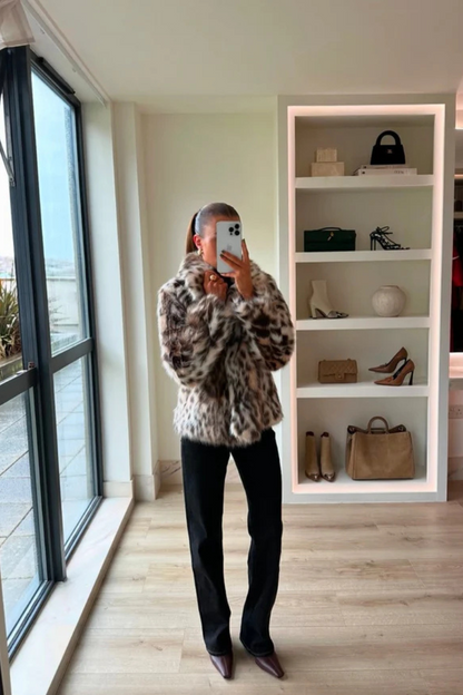 Simba Leopard Coat