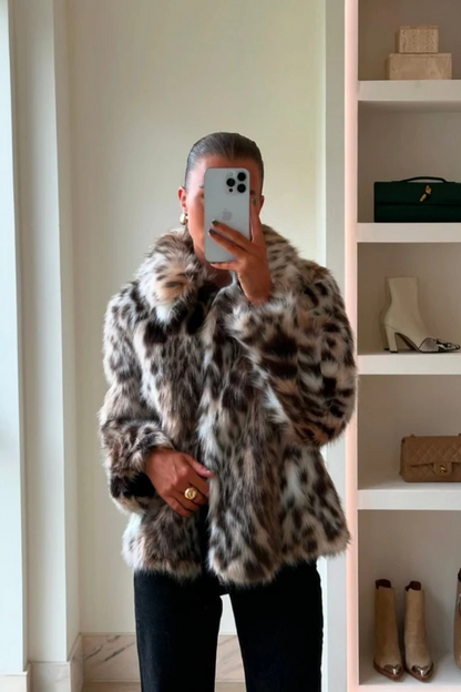 Simba Leopard Coat