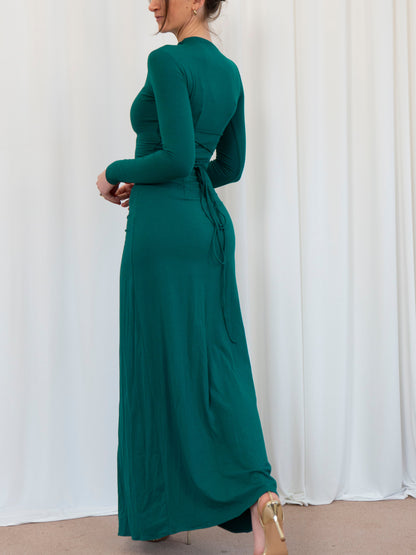 Venus Long Sleeve Bamboo Dress