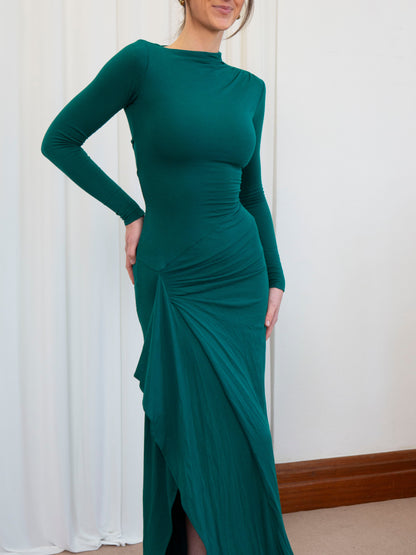 Venus Long Sleeve Bamboo Dress